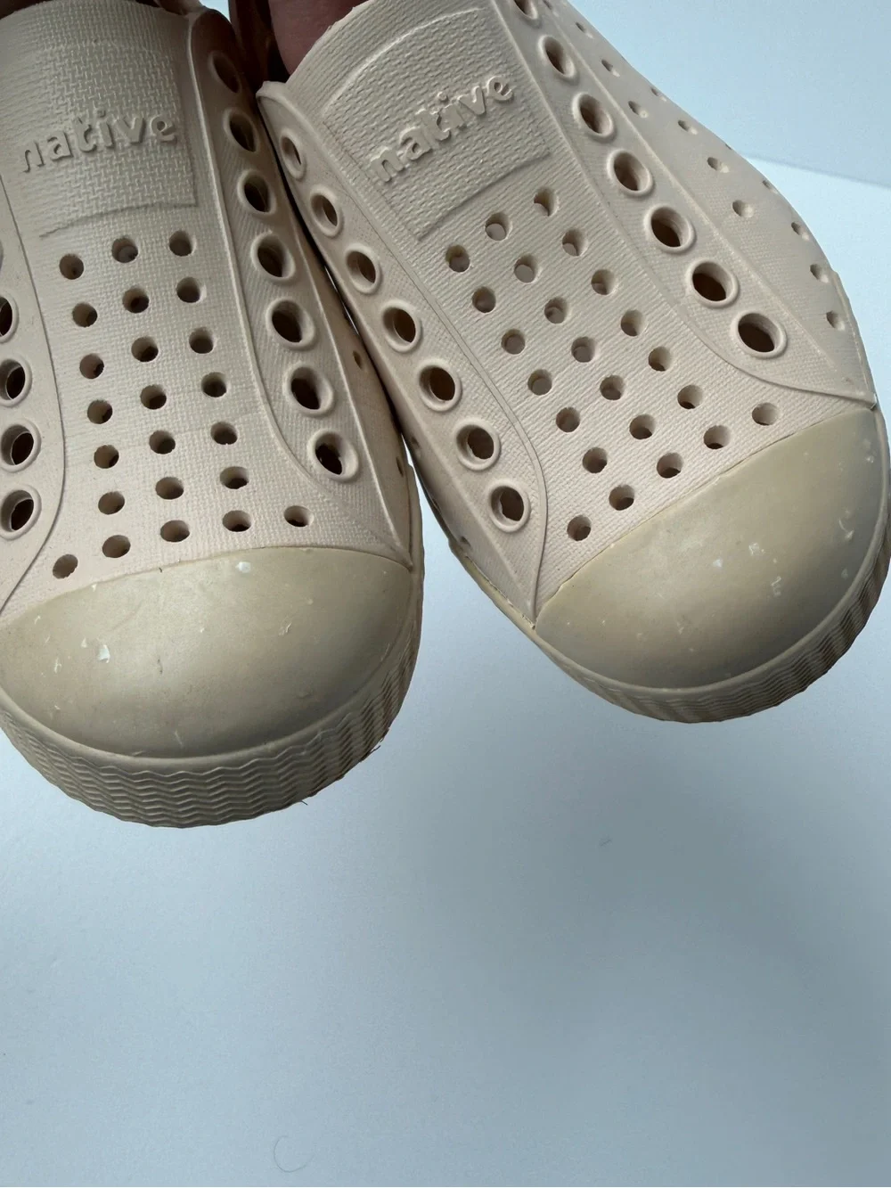 Native Jefferson Bio-Based Made with Algae Sneakers Beige Unisex Kids Toddler C8